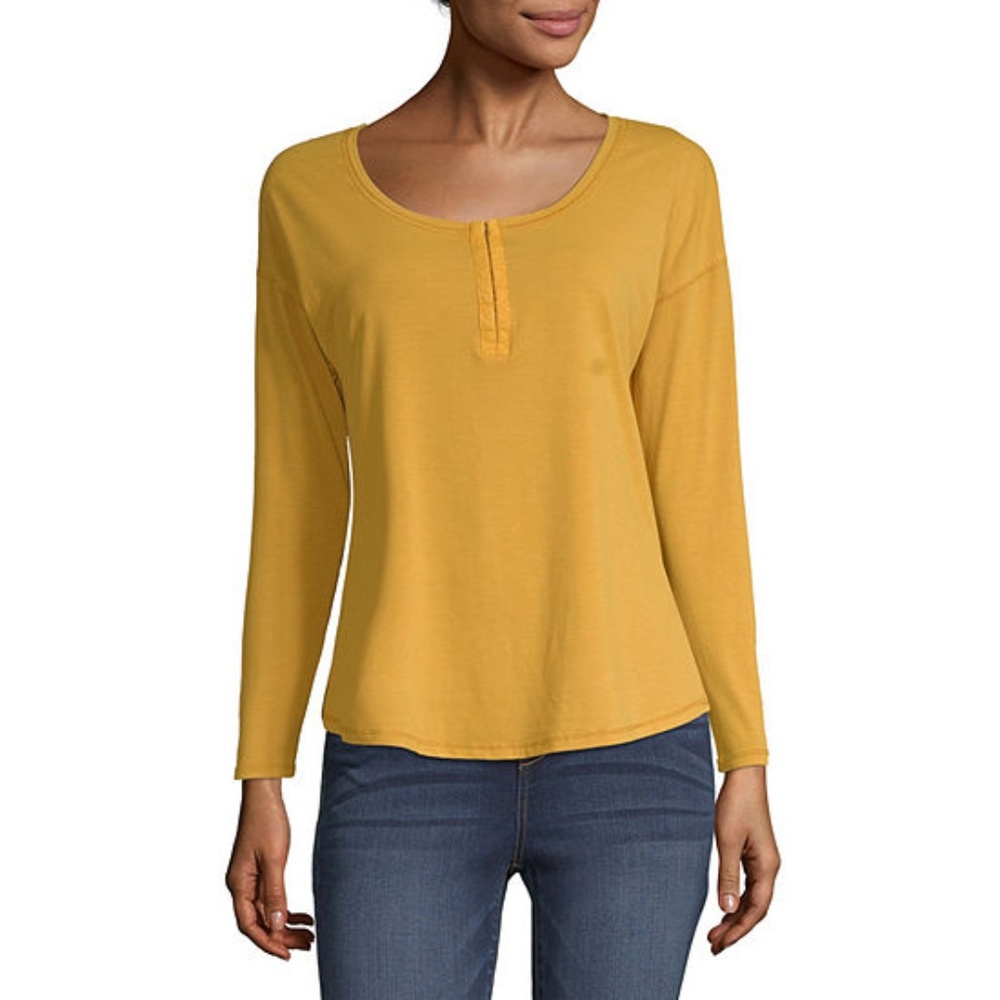 Arizona Round Neck Long Sleeve Tunic Top